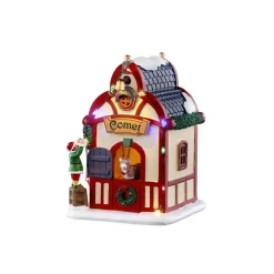 Lemax Santa's Reindeer Pack con Neve in Omaggio- Lemax Starter Pack|Novità Lemax Natale 2025