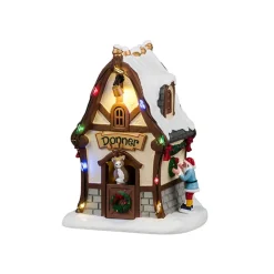 Lemax Santa's Reindeer Pack con Neve in Omaggio- Lemax Starter Pack|Novità Lemax Natale 2025