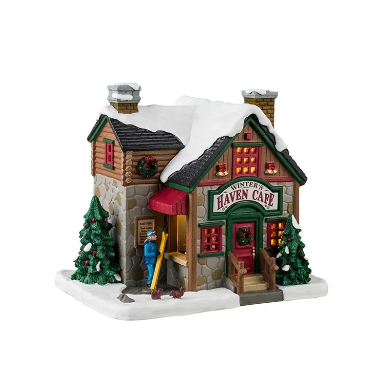 Lemax Ski Village Deluxe Pack con Neve in Omaggio- Lemax Starter Pack|Novità Lemax Natale 2025