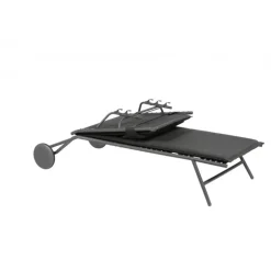 LaFuma Lettino BAYANNE II LFM5177 Onyx- Lettini Arredo Giardino|Lafuma Prestige