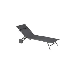 LaFuma Lettino MIAMI DUO LFM5171 Obsidian- Lettini Arredo Giardino