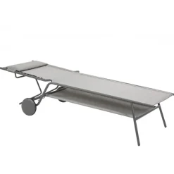 LaFuma Lettino MIAMI HIGH DUO LFM5172 Galet- Lettini Arredo Giardino