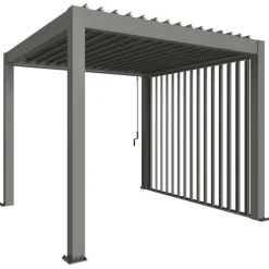 Biohort Parete Laterale a Lamelle per Pergola in Metallo- Pergole