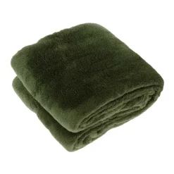 Unique Living Plaid Justin 150x200 cm Colore Deep Green- Plaid Unique Living|Cuscini E Plaid