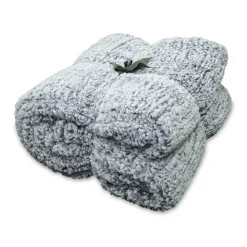 Unique Living Plaid Knut Throw 150 x 200 cm Colore Dark Blue- Cuscini E Plaid|Complementi D'Arredo