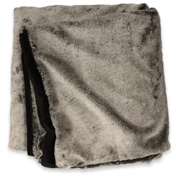 Unique Living Plaid Surrey 150 x 200 cm Dark Grey- Plaid Unique Living|Cuscini E Plaid