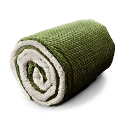 Unique Living Plaid Throw Nora 150 x 200 cm Colore Avocado Green- Plaid Unique Living|Cuscini E Plaid