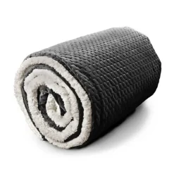 Unique Living Plaid Throw Nora 150 x 200 cm Colore Dark Grey- Plaid Unique Living|Complementi D'Arredo