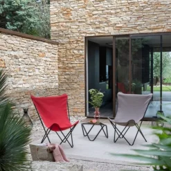 LaFuma Poltrona pieghevole MAXI POP UP LFM5358 Grès/noir- Sedie Pop Up|Sedie E Sdraio