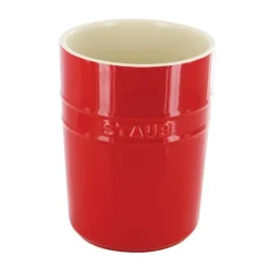 Staub Porta Utensili 11 cm Rosso in Ceramica- Utensili E Accessori