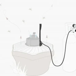 Biogents Set di potenziamento Booster CO2 per BG-Mosquitaire- Antizanzare Biologici Biogents