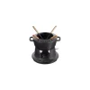 Staub Set Fonduta Gourmet 16 cm Nero in Ghisa- Set Fonduta E Crepiere