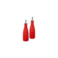 Staub Set Olio e Aceto 0,25 l Rosso in Ceramica- Contenitori