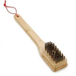 Weber Spazzola Piccola con manico in Bamboo 30 cm Cod. 6275- Accessori Manutenzione Bbq Weber|Weber Promo