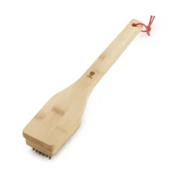 Weber Spazzola Piccola con manico in Bamboo 30 cm Cod. 6275- Accessori Manutenzione Bbq Weber|Weber Promo