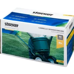 Stocker Carrello spandiconcime a getto 40 l- Accessori Giardino