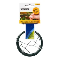 Stocker Filo zincato plastificato Ø2,0 mm 20 m- Legacci
