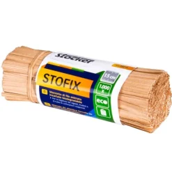 Stocker Piattina Stofix filo animato incartato 10 cm - 1000 pz- Legacci