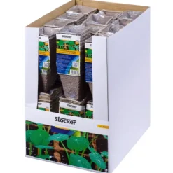 Stocker Vasetto in fibra di torba quadrato 8 x 8 x h8 cm- Protezione