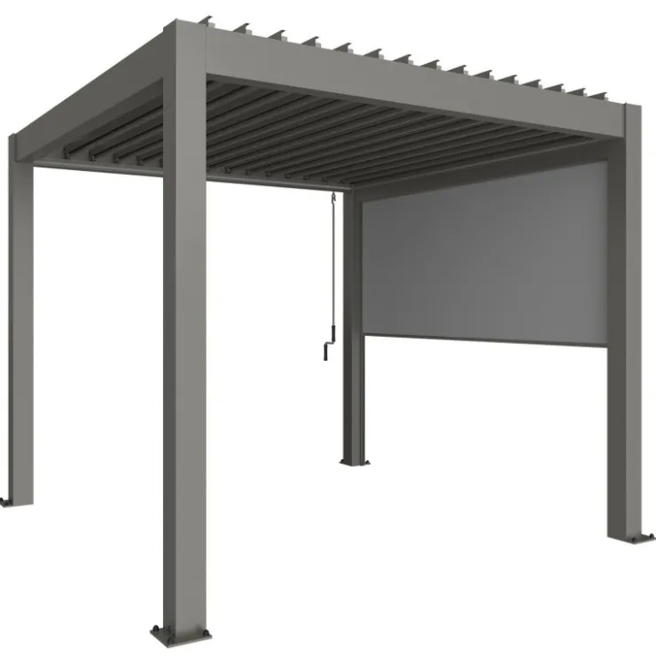 Biohort Tenda Zip a Caduta per Pergola in Metallo- Pergole