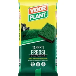 Vigorplant Terriccio Tappeti Erbosi 70 litri- Terricci Per Piante