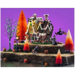 Lemax The Candy Witch Cottage Kit con Alimentatore 4.5V Cod. 56665- Set House|Novità Lemax Spooky Town 2025
