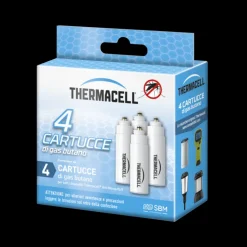 Thermacell Ricarica 4 Cartucce di Gas Butano- Dispositivi Antizanzara Thermacell