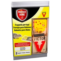 SBM Trappola a scatto per Topi VICTOR- Esche E Trappole Per Roditori|Prodotti Per La Cura Del Giardino
