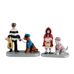 Lemax Trick-Or-Treat Companions Set Of 2 Cod. 52501- Personaggi|Novità Lemax Spooky Town 2025