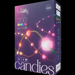 Twinkly CANDIES a Cuore Luci di Natale Smart 200 Led RGB II Generazione Cavo Verde- Twinkly Home|Novità 2024