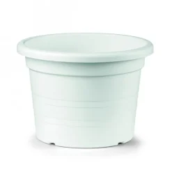 Veca Vaso Cilindro 100 con Rulli- Vasi Tondi In Plastica|Vasi In Plastica