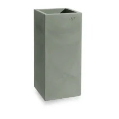 Veca Vaso Cosmos Quadro Alto Cm 85- Vasi Quadrati In Resina|Vasi In Resina