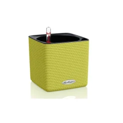 Lechuza Vaso Cube Color 14 Set Completo- Vasi Quadrati In Resina|Vasi In Resina