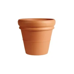 Teraplast Vaso Doppio Bordo- Vasi In Resina Cotto Toscano|Vasi Tondi In Resina