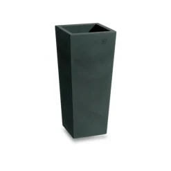 Veca Vaso Genesis Quadro Alto- Vasi Quadrati In Resina|Vasi In Resina