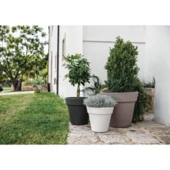 Vasar Vaso Jesolo Impruneta- Vasi Tondi In Resina|Vasi In Resina