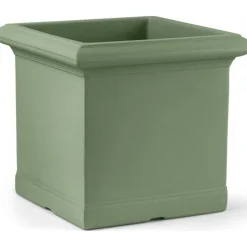 Veca Vaso Liscio Quadro Ducale- Vasi In Resina Cotto Toscano|Vasi Quadrati In Resina