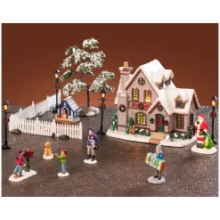 Lemax White Christmas Set con Alimentatore 4.5V Cod. 56671- Lemax Starter Pack|Novità Lemax Natale 2025