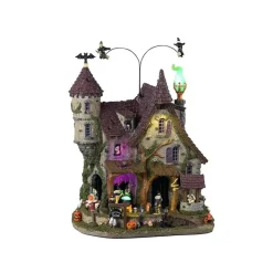 Lemax Wicked Garden Coven con Alimentatore 4.5V Cod. 35017- Edifici E Giostre In Movimento